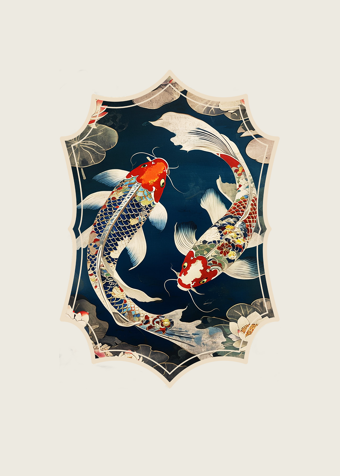 Kintsugi Koi Tee